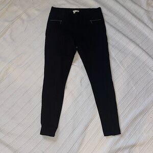BLACK STRETCH PANTS SIZE M